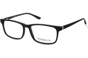 Image of Marcolin MA5017 Eyeglass Frames - Black Frame Color