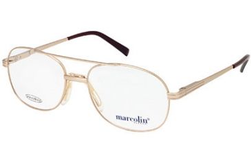 Image of Marcolin MA6804 Eyeglass Frames - Gold Frame Color