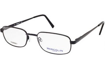 Image of Marcolin MA6810 Eyeglass Frames - Matte Black Frame Color