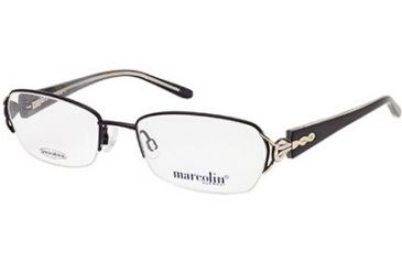 Image of Marcolin MA7299 Eyeglass Frames - Matte Black Frame Color
