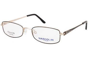 Image of Marcolin MA7306 Eyeglass Frames - Black Frame Color