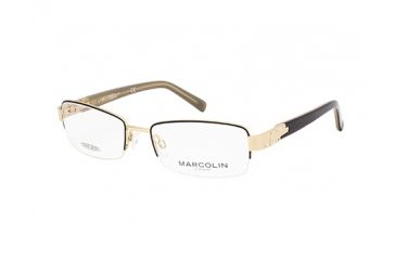 Image of Marcolin MA7317 Eyeglass Frames - Black Frame Color
