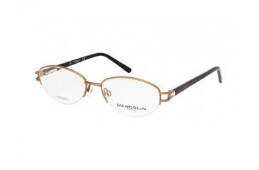 Image of Marcolin MA7320 Eyeglass Frames - Gold Frame Color