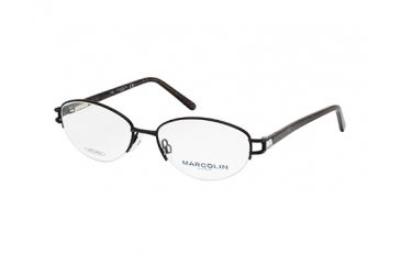 Image of Marcolin MA7320 Eyeglass Frames - Matte Black Frame Color