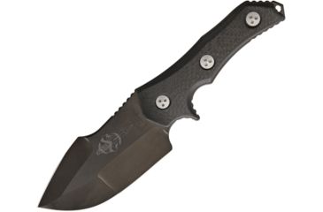 Image of Marfione Custom Knives Apex Fixed Blade Knife, 4.75in, Black, Carbon Fiber Handle MFC398MCK