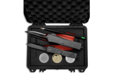 Image of Marfione Custom Knives John Wick Elite Continental Set Combat Troodon and Ultratech, Black Handle, Black/Black, One Size, BHQ-71785