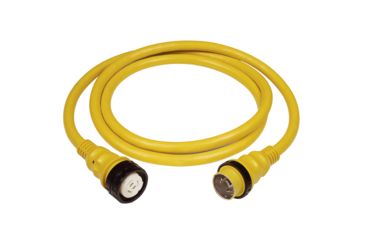 Image of Marinco 50Amp 125/250V Shore Power Cable - 25' - Yellow 49225