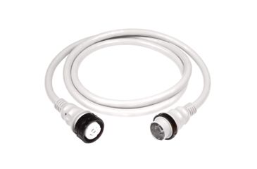 Image of Marinco 50Amp 125/250V Shore Power Cable - 50' - White 49228