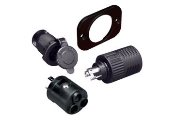 Image of Marinco Charging/Trolling Receptacle, Plug &amp; 6- Gauge Adapter ConnectPro, 12VCP6