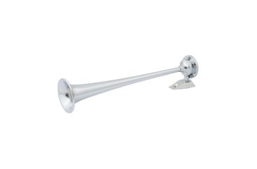 Image of Marinco Chrome Plated Single Trumpet Air Horn 12V 79169