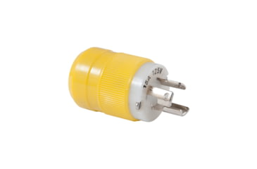 Image of Marinco Locking Plug - 15A, 125V - Yellow