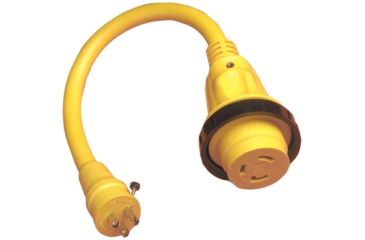 Image of Marinco Pigtail Adapter, 30A F to 15A M, LED, New Condition MCO-104SPP