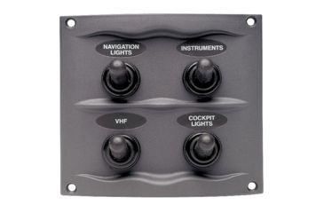 Image of Marinco Splash Proof Panel - 4 Way - Grey 56940