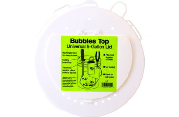 Image of Marine Metal Bubbles Top 5 Gal Universal Lid With Tabs, L-5
