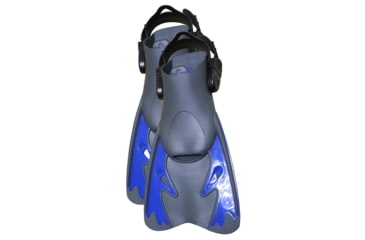 Image of Marine Sports FINS KIDS JETTA 12 1/2&quot; Open Heel Fins Youth Size 1-4, 4065KD