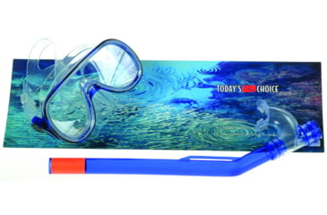 Image of Marine Sports Kids Combo w/Purge Blue w/Mask &amp; Snorkel, 4046BL