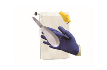Image of Marine Sports SCALLOP KIT STANDARD- 15" x 20" Mesh Bag; Scallop Knife; Blue Latex Gloves; Safety Whistle, 5744