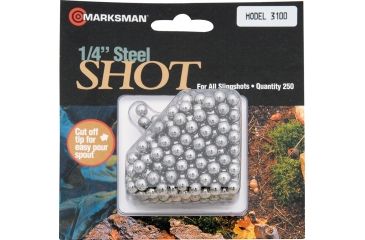 Image of Marksman Steel Hunting Shots, 1/4in. diameter MA3100