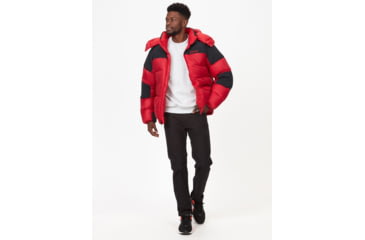 Image of Marmot 03 Plasma Parka - Mens, Team Red/Black, Extra Large, M14606-6280-XL