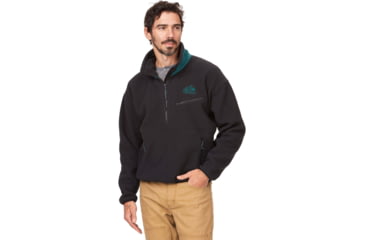 Image of Marmot 94 E.C.O. Recycled Fleece - Mens, Black, Large, M14196-001-L