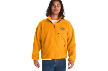 Image of Marmot 94 E.C.O. Recycled Fleece - Mens, Golden Sun/Trail Blue, Extra Large, M14196-23231-XL
