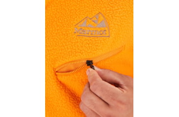 Image of Marmot 94 E.C.O. Recycled Fleece - Mens, Orange Pepper/Vetiver, Extra Large, M14196-21735-XL