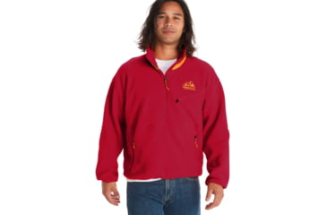 Image of Marmot 94 E.C.O. Recycled Fleece - Mens, Team Red/Golden Sun, Large, M14196-23242-L