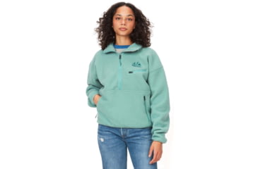 Image of Marmot 94 E.C.O. Recycled Fleece - Womens, Blue Agave, Medium, M14197-3637-M