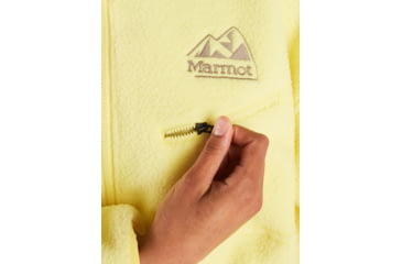 Image of Marmot 94 E.C.O. Recycled Fleece - Womens, Light Yellow/Vetiver, Small, M14197-21730-S