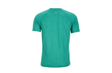 Image of Marmot Accelerate Short Sleeve T-Shirt - Mens, Shady Glade Heather, Small 53550-4774-S