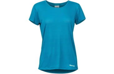 Image of Marmot Aero Short Sleeve - Womens, Late Night, Extra Large, 57330-3843-XL
