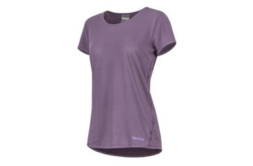 Image of Marmot Aero Short Sleeve - Womens, Vintage Violet, Small, 57330-7196-S