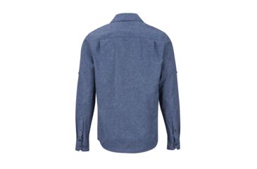 Image of Marmot Aerobora Long Sleeve - Mens, Arctic Navy, Small, 42110-2975-S