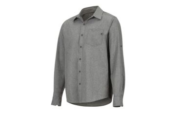 Image of Marmot Aerobora Long Sleeve - Mens, Cinder, Small, 42110-1415-S