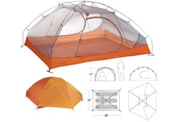 Image of Marmot Aeros 3 Tent - 3 Person, 3 Season