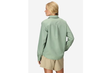 Image of Marmot AirExchange SolarShield LS Shirt - Womens, Agate Green, XL, M16056-24373XL