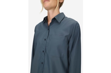 Image of Marmot AirExchange SolarShield LS Shirt - Womens, Thunderhead, L, M16056-24369L