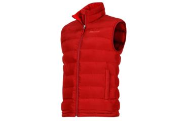 Image of Marmot Alassian Featherless Vest - Men's-Brick-Medium