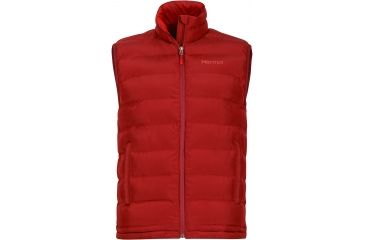 Image of Marmot Alassian Featherless Vest - Men's-Brick-Medium