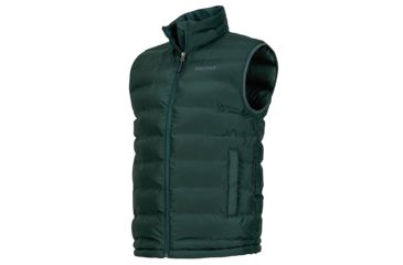 Image of Marmot Alassian Featherless Vest - Men's-Dark Spruce-Medium