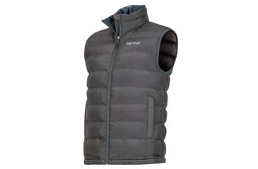Image of Marmot Alassian Featherless Vest - Men's-Slate Grey-Medium