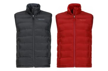 Image of Marmot Alassian Featherless Vest - Men's, Black, Brick