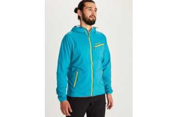 Image of Marmot Alpha 60 Jacket - Mens, Enamel Blue, Small, 81830-2210-Enamel Blue-S