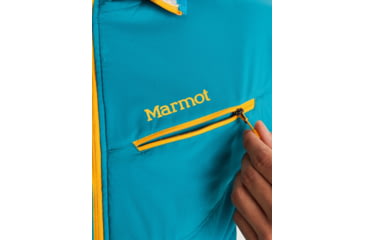 Image of Marmot Alpha 60 Jacket - Mens, Enamel Blue, Small, 81830-2210-Enamel Blue-S