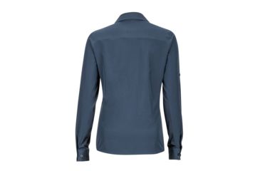 Image of Marmot Annika Long Sleeve Shirt - Womens, Dark Steel, Extra Small 56300-1132-XS