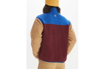 Image of Marmot Aros Fleece 1/2 Zip - Mens, Dark Azure/Port Royal/Shetland, Large, M13207-20740-L