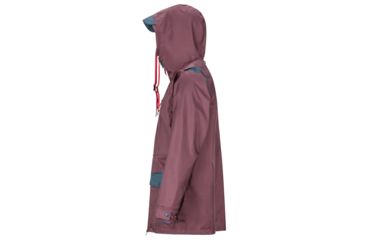 Image of Marmot Ashbury PreCip Eco Jacket - Mens, Burgundy/Denim, Extra Large, 31650-5593-XL