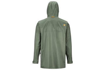 Image of Marmot Ashbury PreCip Eco Jacket - Mens, Crocodile/Aztec Gold, Large, 31650-4836-L