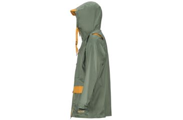 Image of Marmot Ashbury PreCip Eco Jacket - Mens, Crocodile/Aztec Gold, Large, 31650-4836-L
