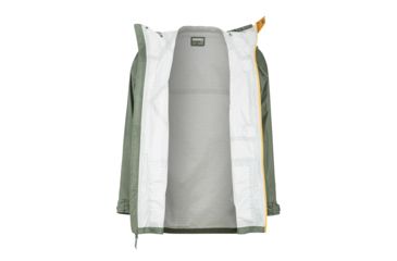 Image of Marmot Ashbury PreCip Eco Jacket - Mens, Crocodile/Aztec Gold, Large, 31650-4836-L